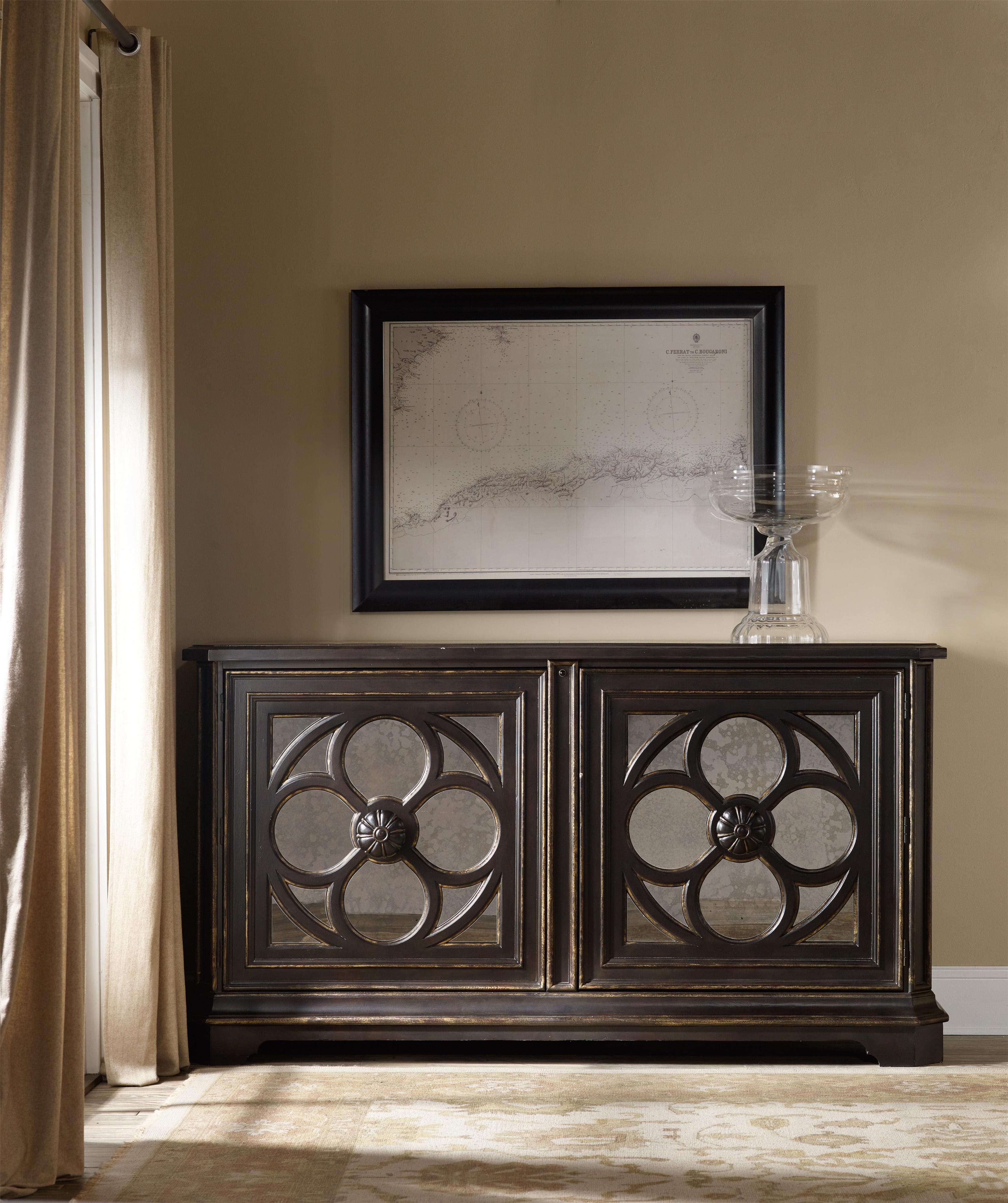 Hooker Furniture Living Room Accents Large Quatrefoil Chest